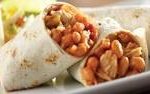 Roasted Chicken & Bean Burrito